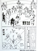 [Nobarasha] Baseball Book Page postcard