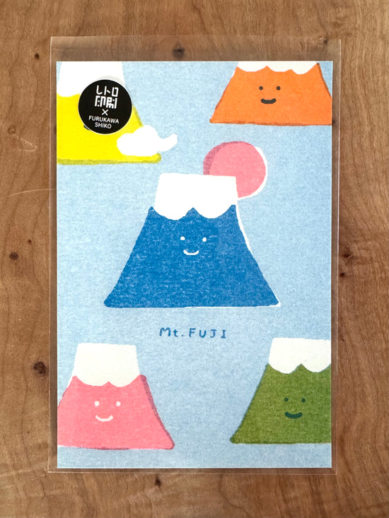 [Furukawashiko] Colorful Fuji san postcard