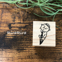 [RiraRira Hanko] Uncle Iwai Peek-a-Boo 👀 rubber stamp