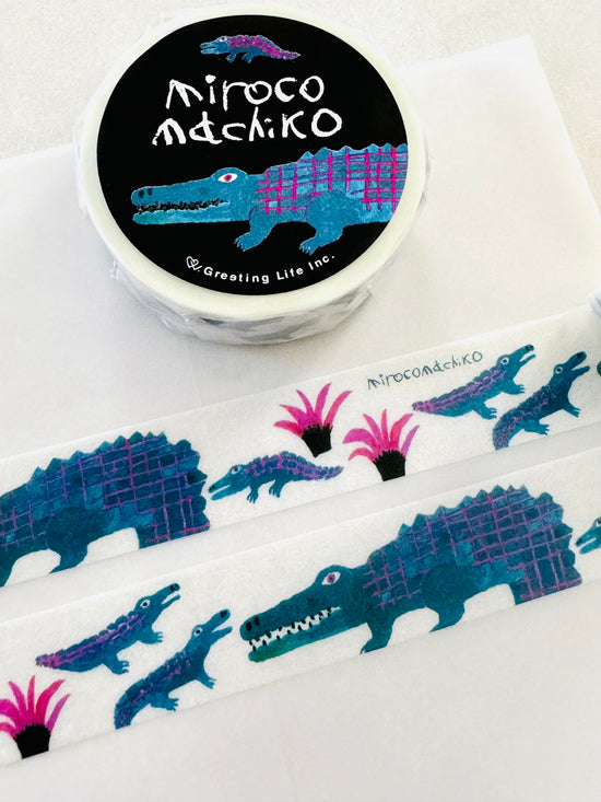 [Greeting Life] Miroco Machiko x Crocodile washi tape