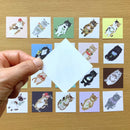 [4legs] "For Cat Lovers" Miniature Loose Memo Set in Box