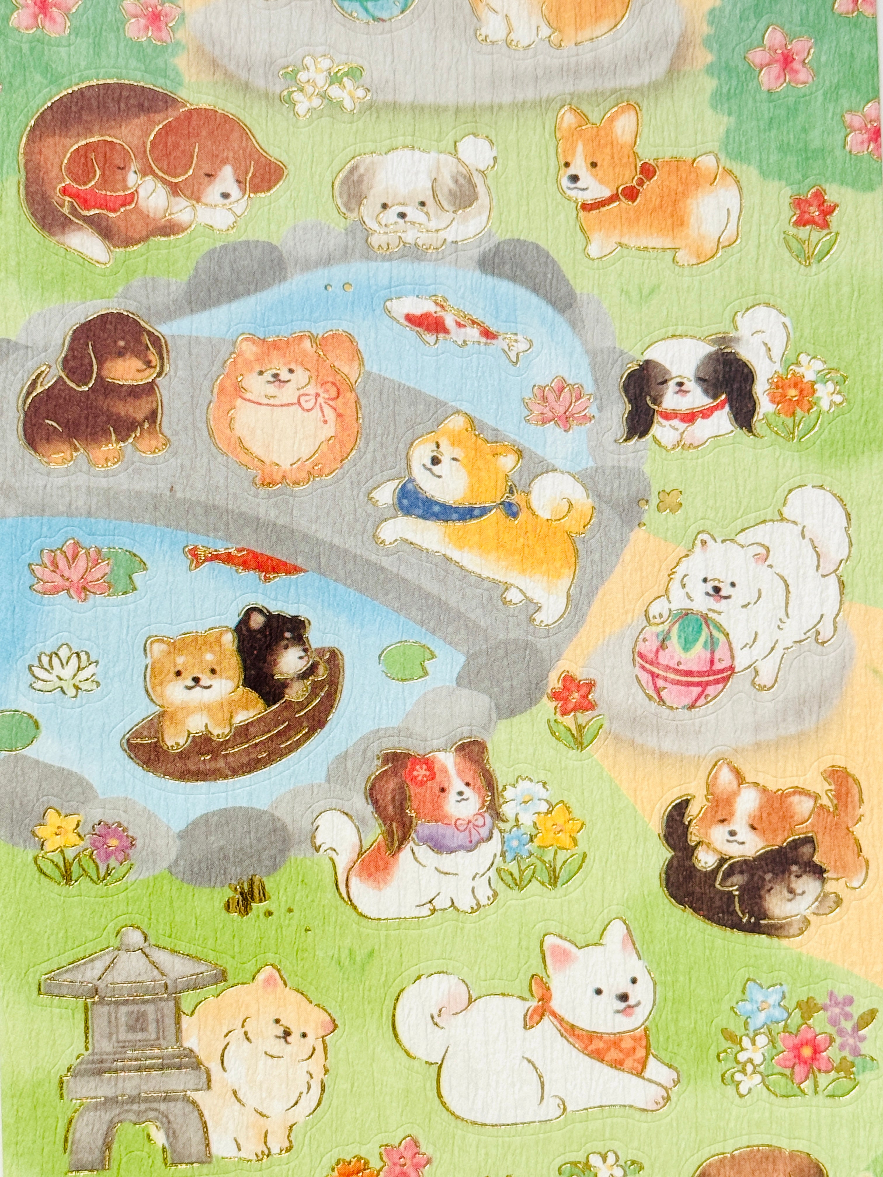 [NB] Dog Park sticker sheet