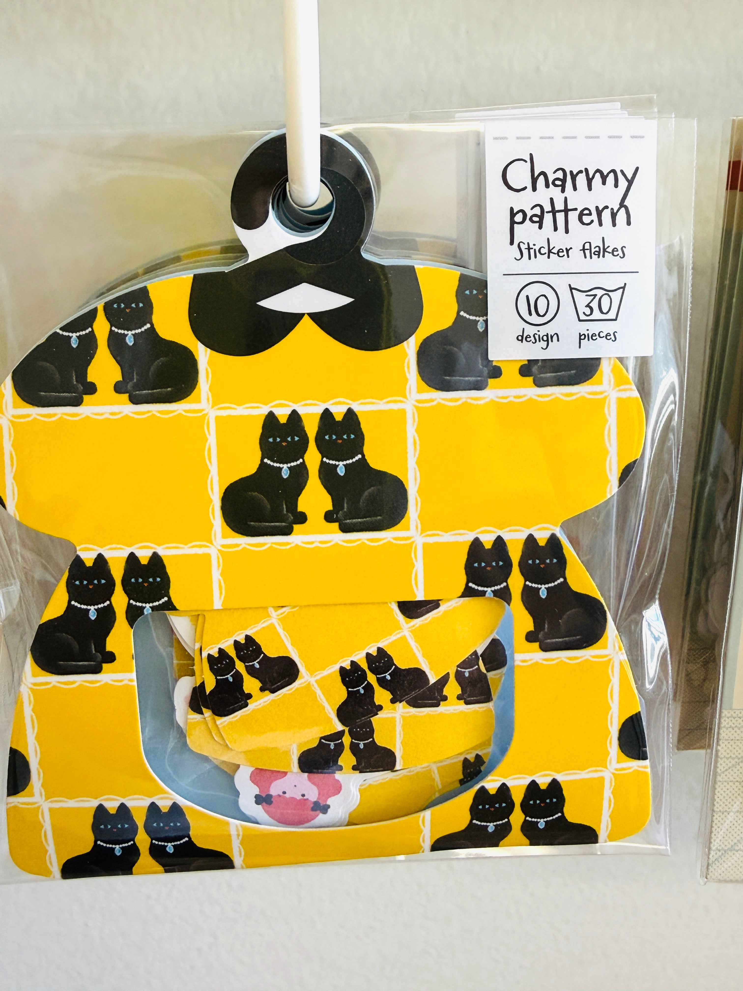 [World Craft] Black Cat Wardrobe flake sticker