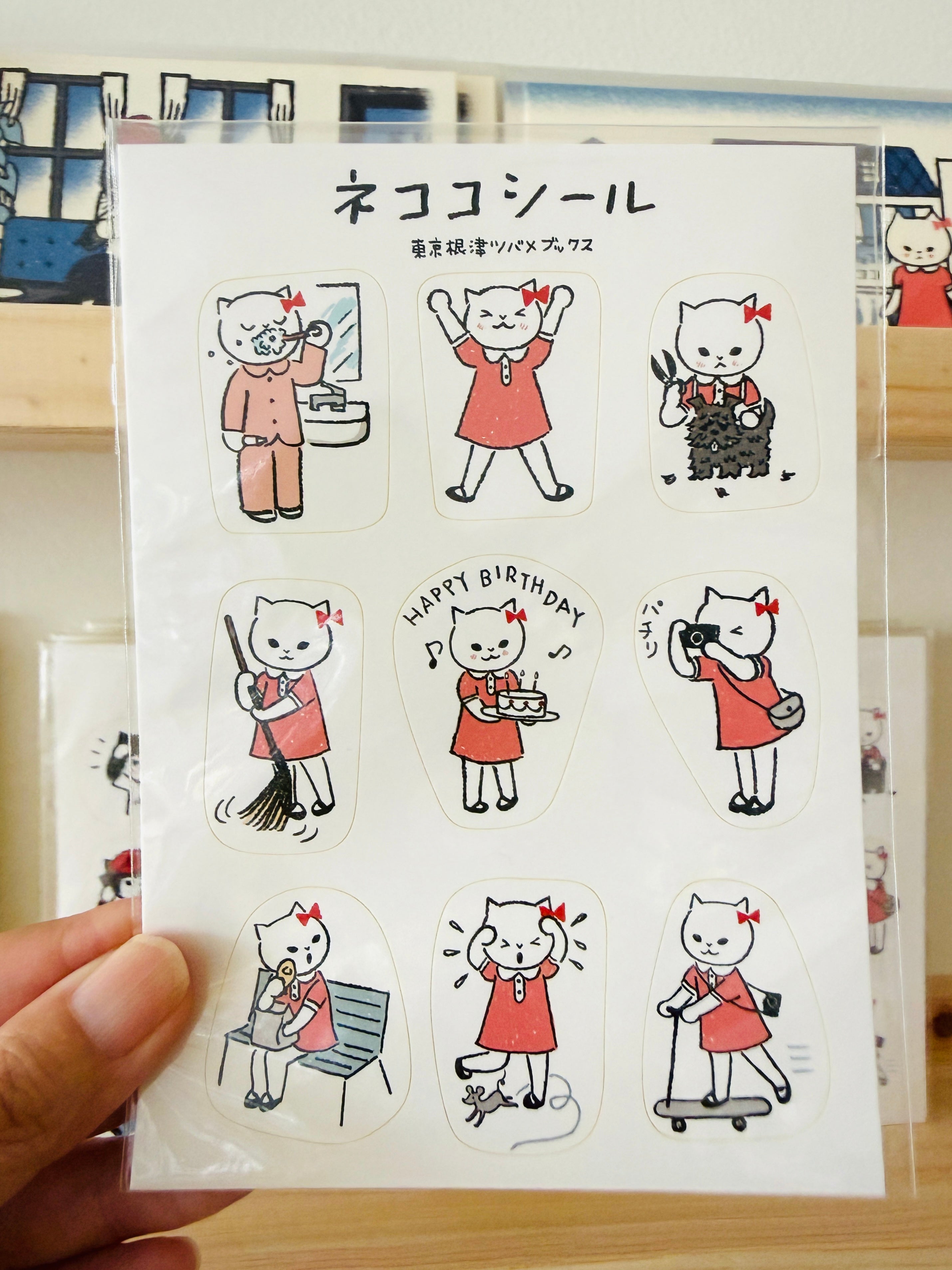 [Tsubame Books] Nekoko sticker sheet