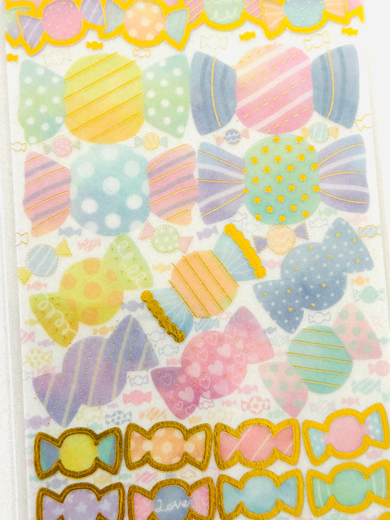 [World Craft] Jumbo Candy sticker sheet (last chance • no restock)