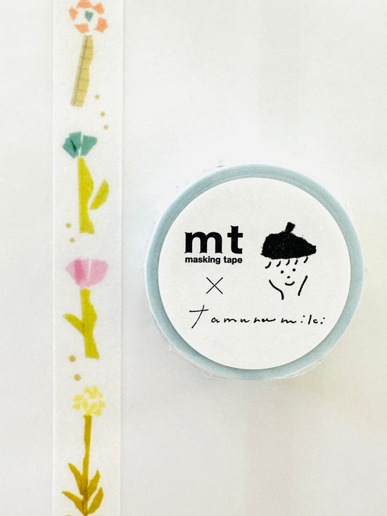 [mt] mt Artists Series x Miki Tamura Hanahana washi tape