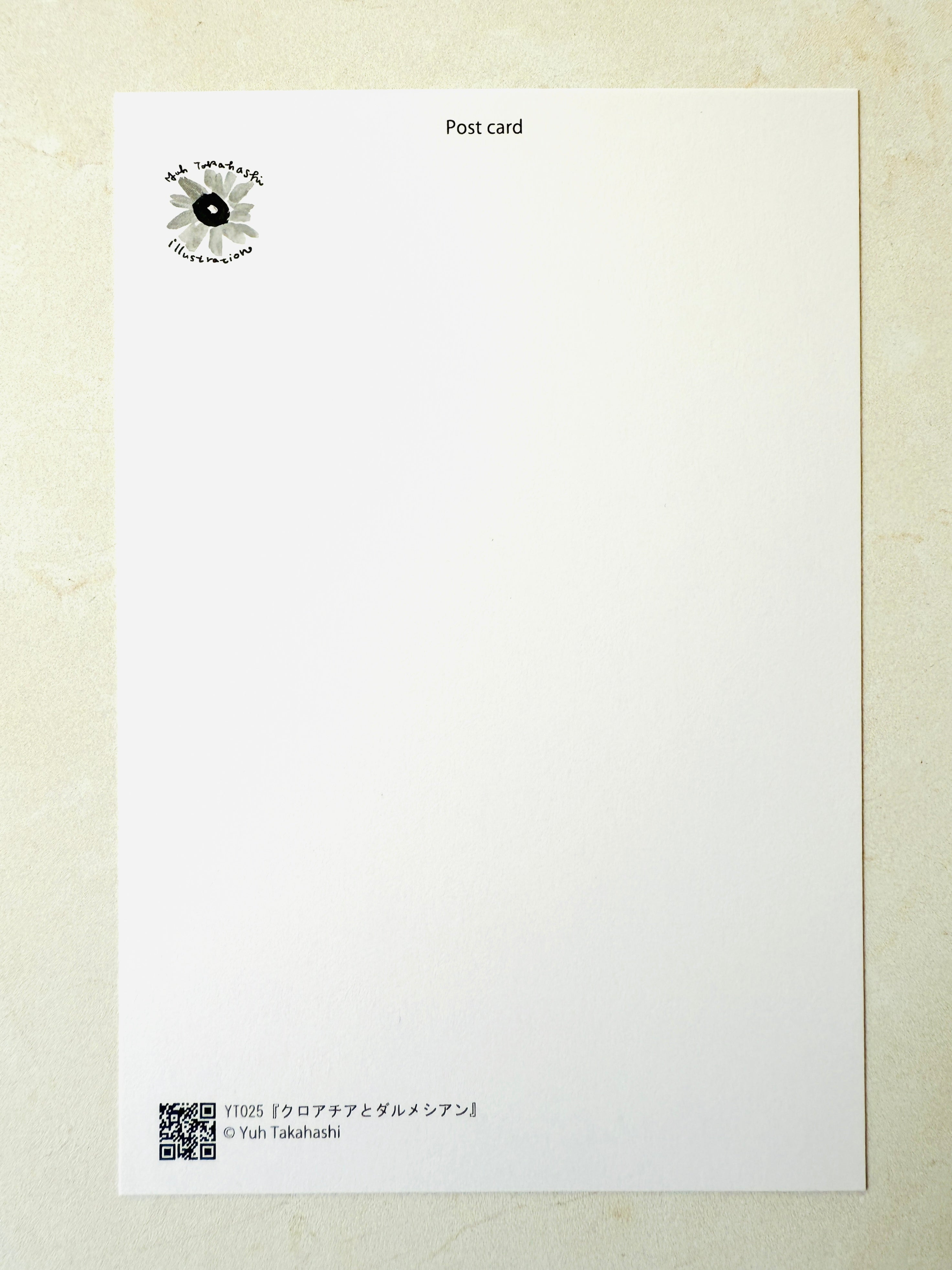 [Yuh Takahashi] Croatia 🇭🇷 x Dalmatian postcard