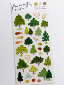[MIND WAVE] Cafe Canvas Painting sticker sheet