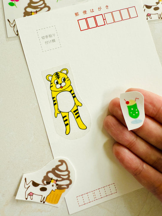 [Panda factory] Original Designs UNCUT masking tape sheet
