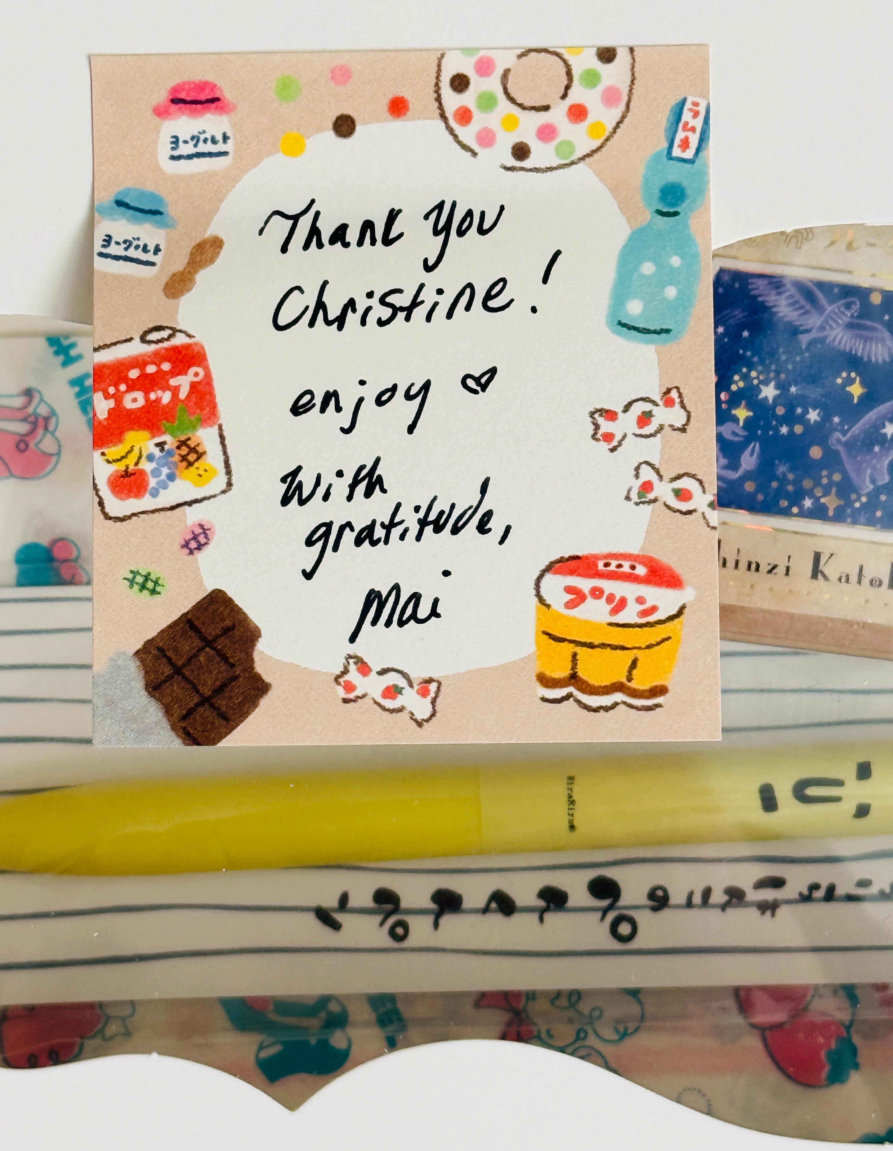 [Furukawashiko] Watashi Biyori series Dagashi & Sweets sticky memo