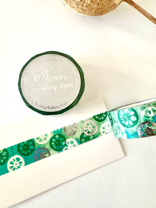 [SAIEN] Lotus Root washi tape