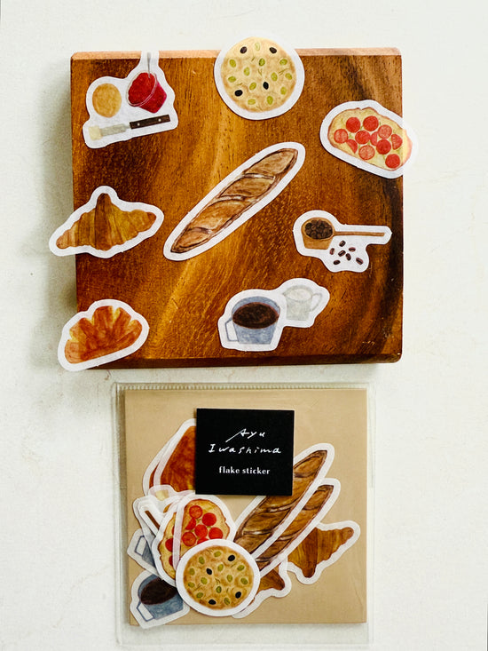 [Ayu Iwashima] Bread 🥖 flake stickers