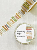 [MIND WAVE] Books washi tape