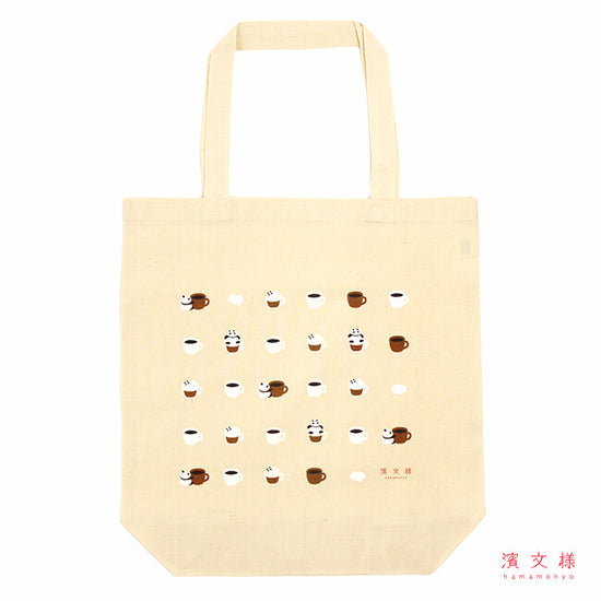 [Hamamonyo] Panda & Coffee Eco Tote
