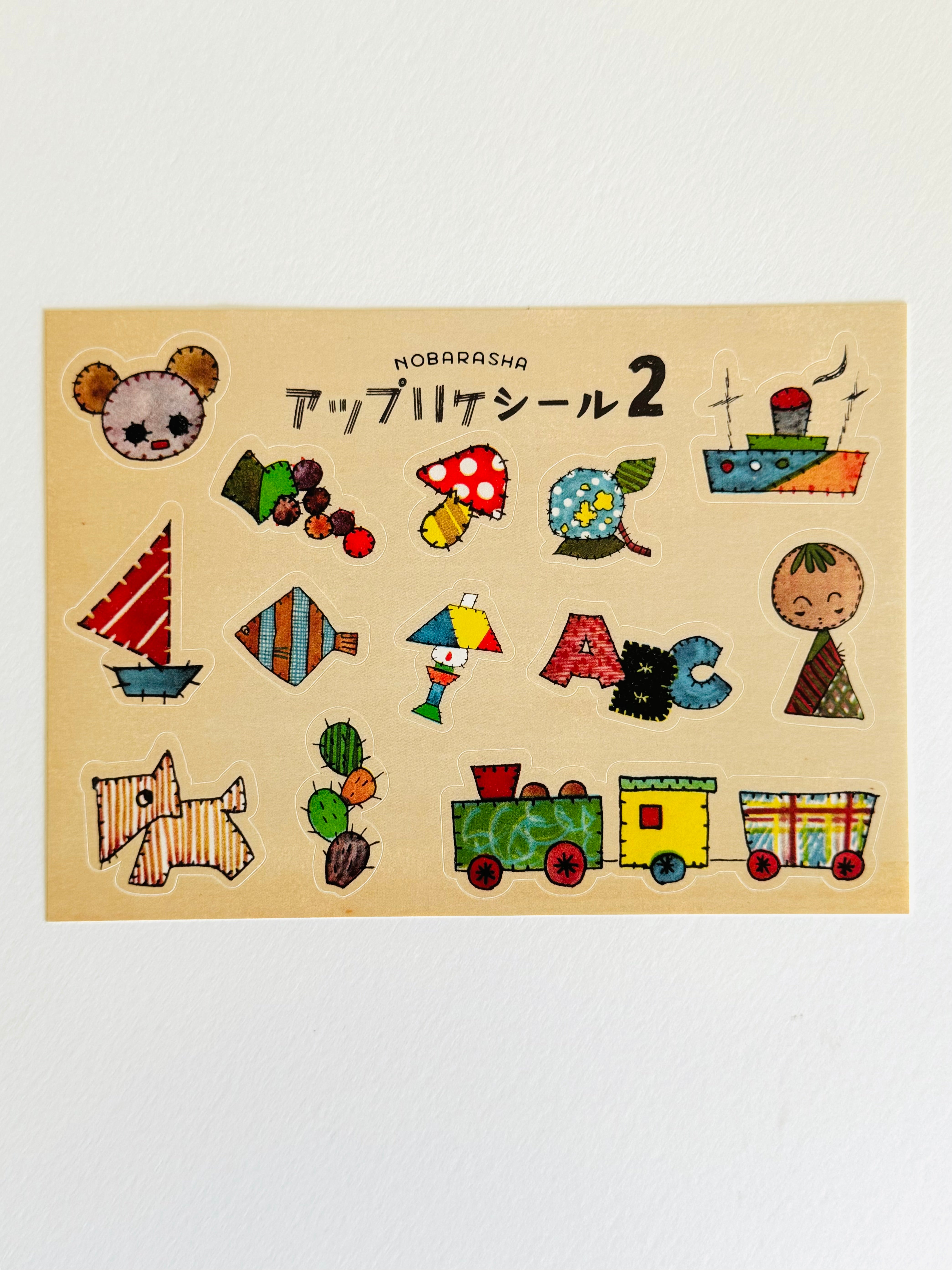 [Nobarasha] Applique 2 sticker sheet