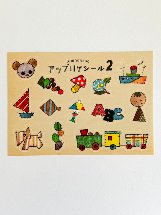 [Nobarasha] Applique 2 sticker sheet