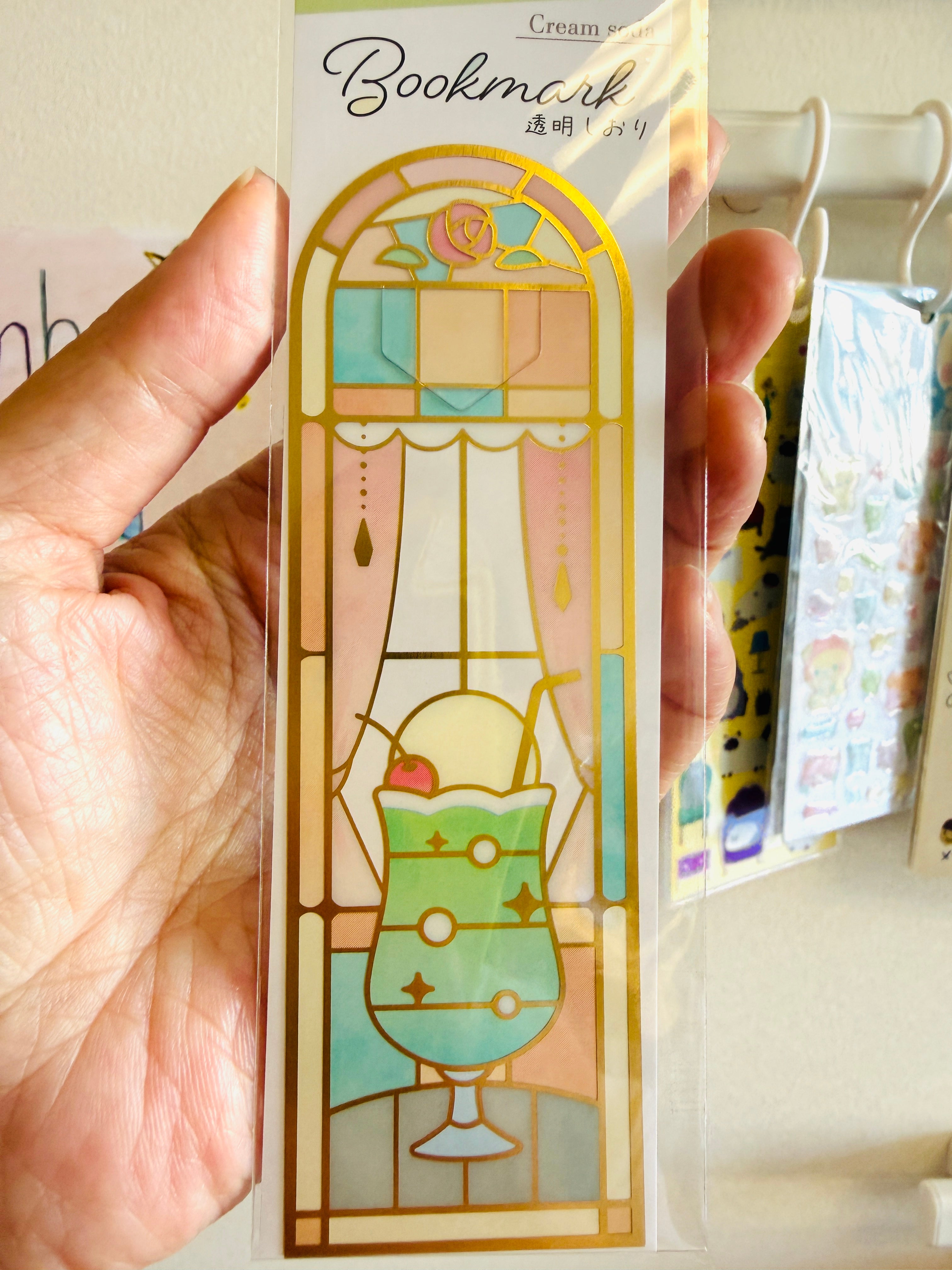 [SAIEN] Stained Glass Inspired Clear Bookmark