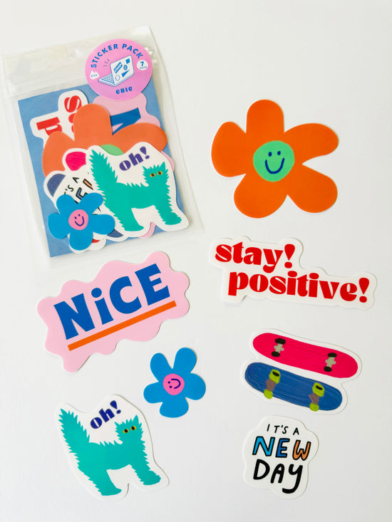 [Greeting Life] Positivity Jumbo decal pack