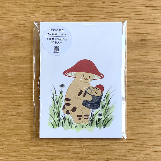 [Mushroom Cat] Mushroom Cat Loose Memo Paper Assortment