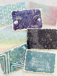 [Nouto] DIY Ink Activated postcard set