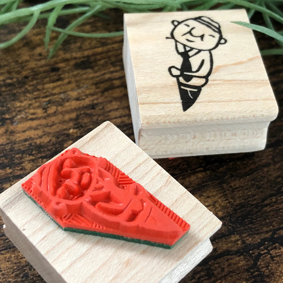 [RiraRira Hanko] Uncle Iwai Peek-a-Boo 👀 rubber stamp