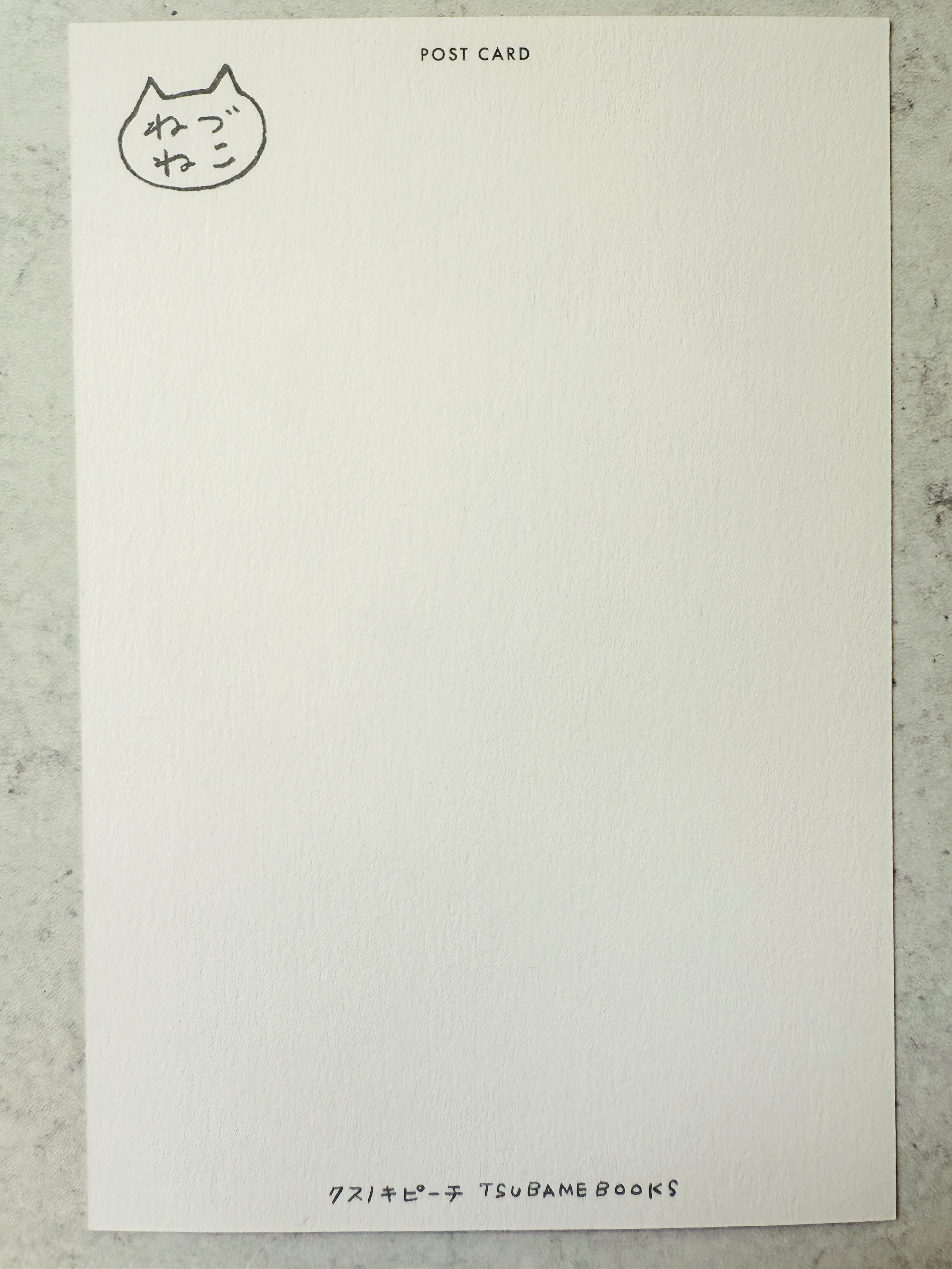 [Tsubame Books] Neko Girl postcard