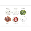 [Natsuka Murata] Shiba Inu & Assorted Daifuku postcard