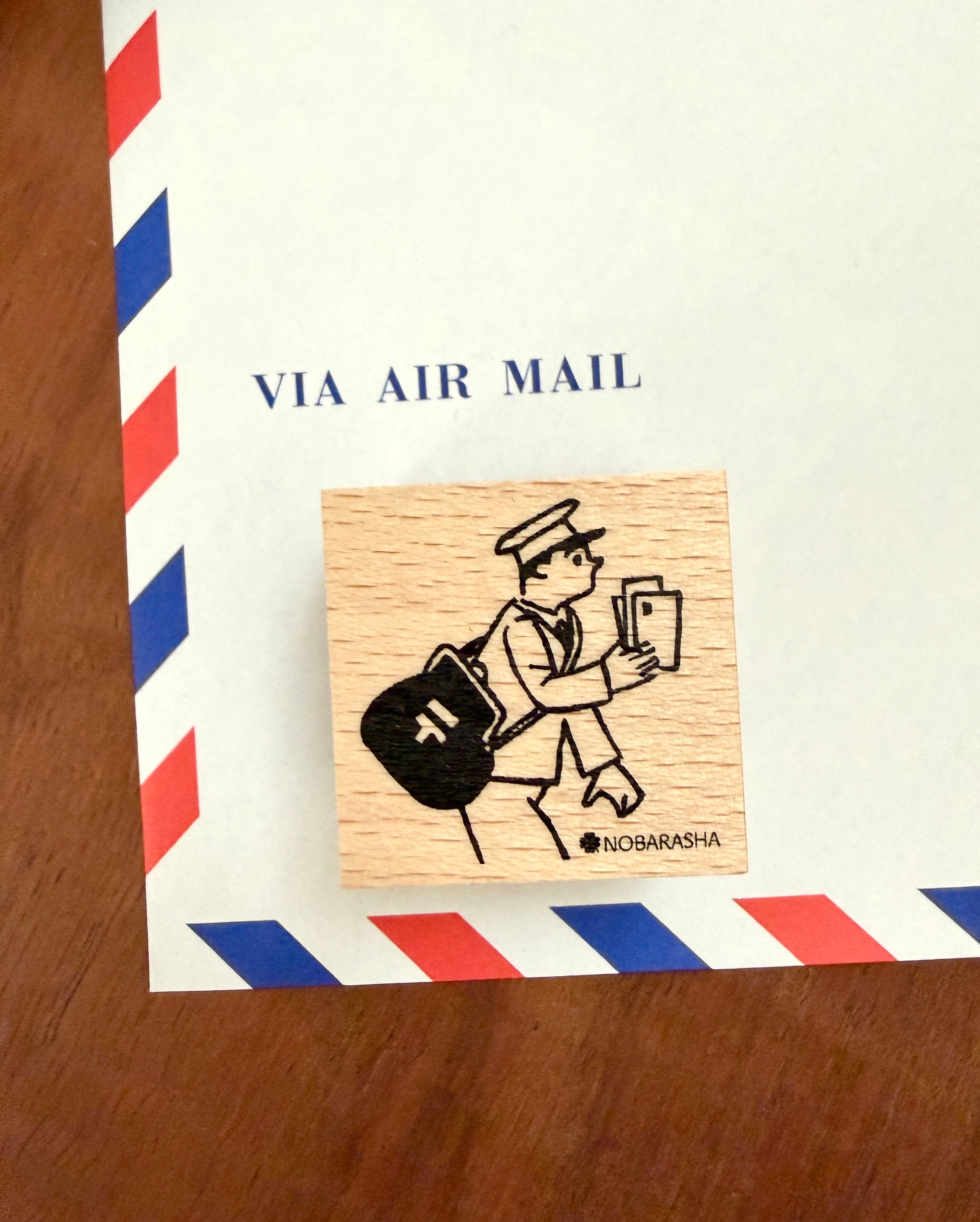 [Nobarasha] Postal Carrier rubber stamp