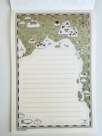 [Kyupodo] Kumonoue Up in the Clouds Cafe letter pad