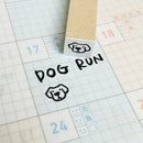[RiraRira Hanko] Doggy mini rubber stamp