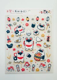 [Masao Takahata] Fun Camping•Inu Haruko sticker sheet