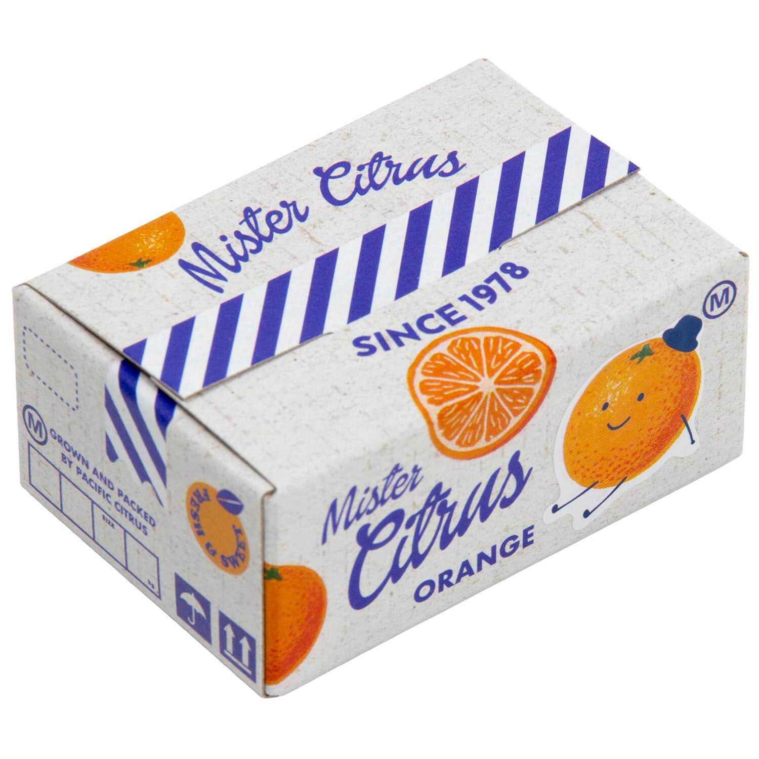 [Greeting Life] Oranges Delivery Box flake stickers