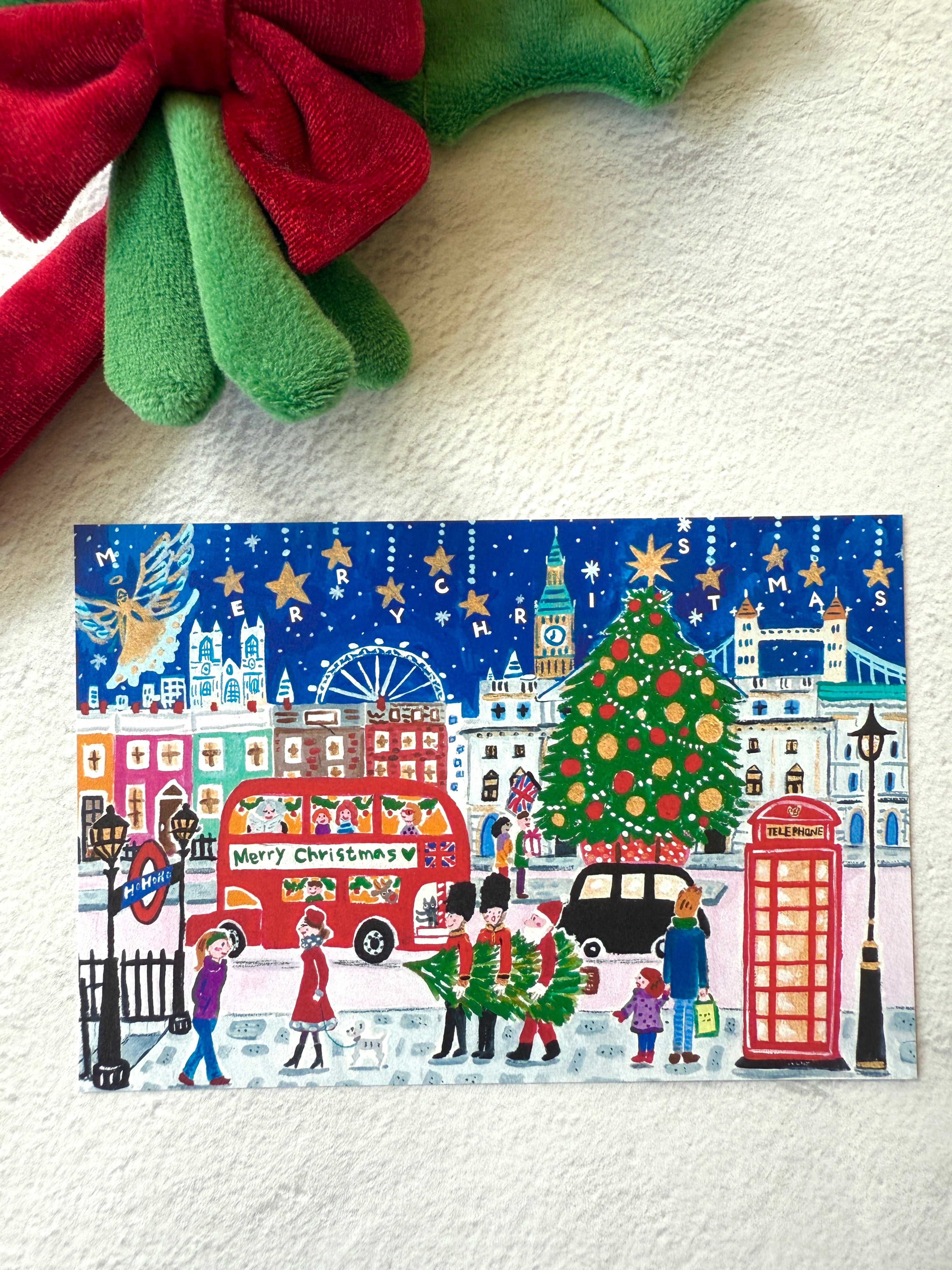[Yuh Takahashi] Holiday Season in London postcard