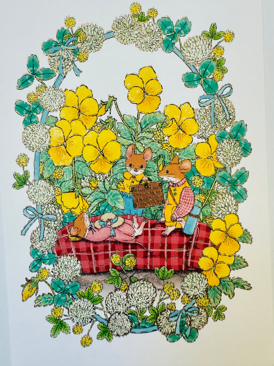 [Akane Kotoko] Mouse Picnic postcard