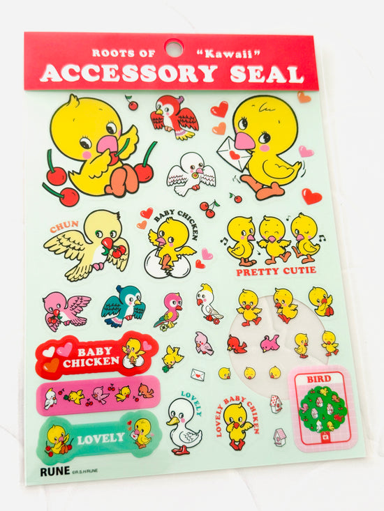 [Rune Naito] Roots of Kawaii Series 2 sticker sheet