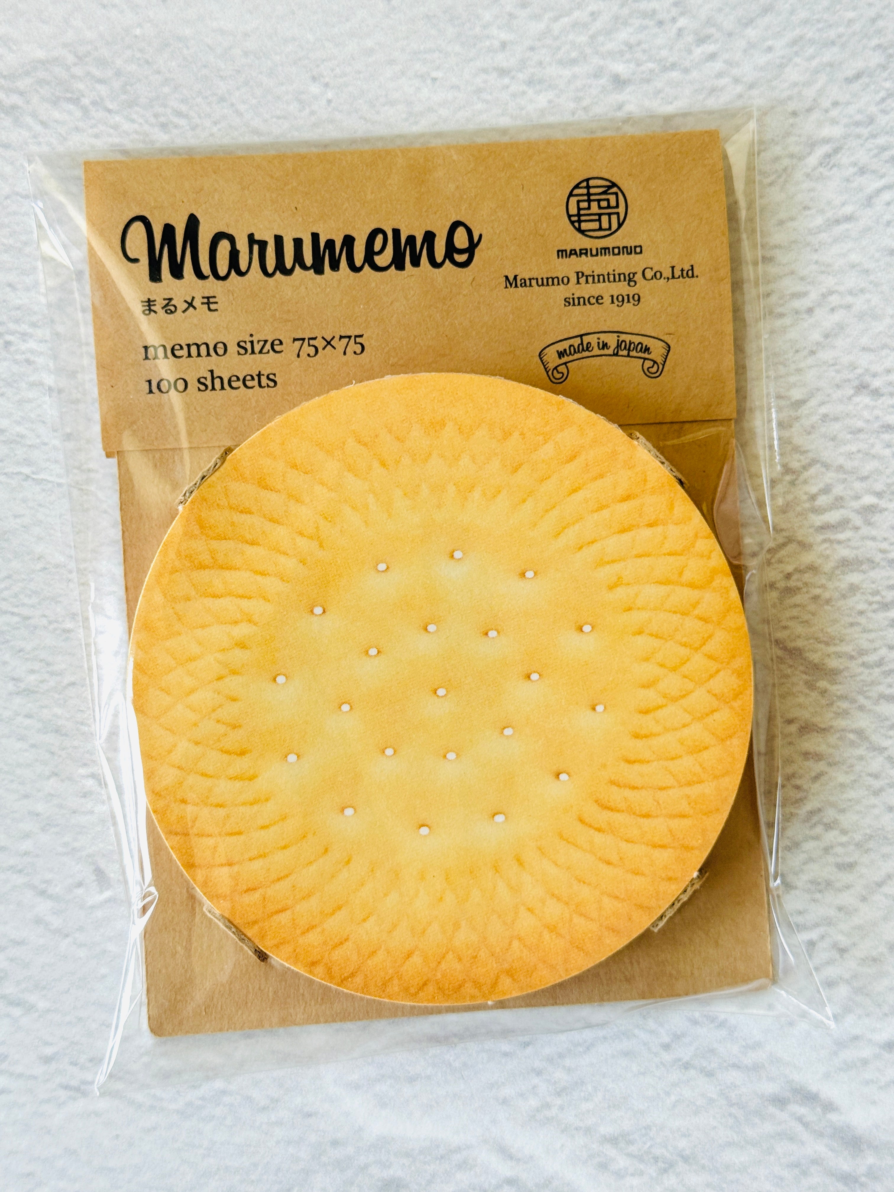 [Marumo] Biscuit Cookie Block Memo Pad