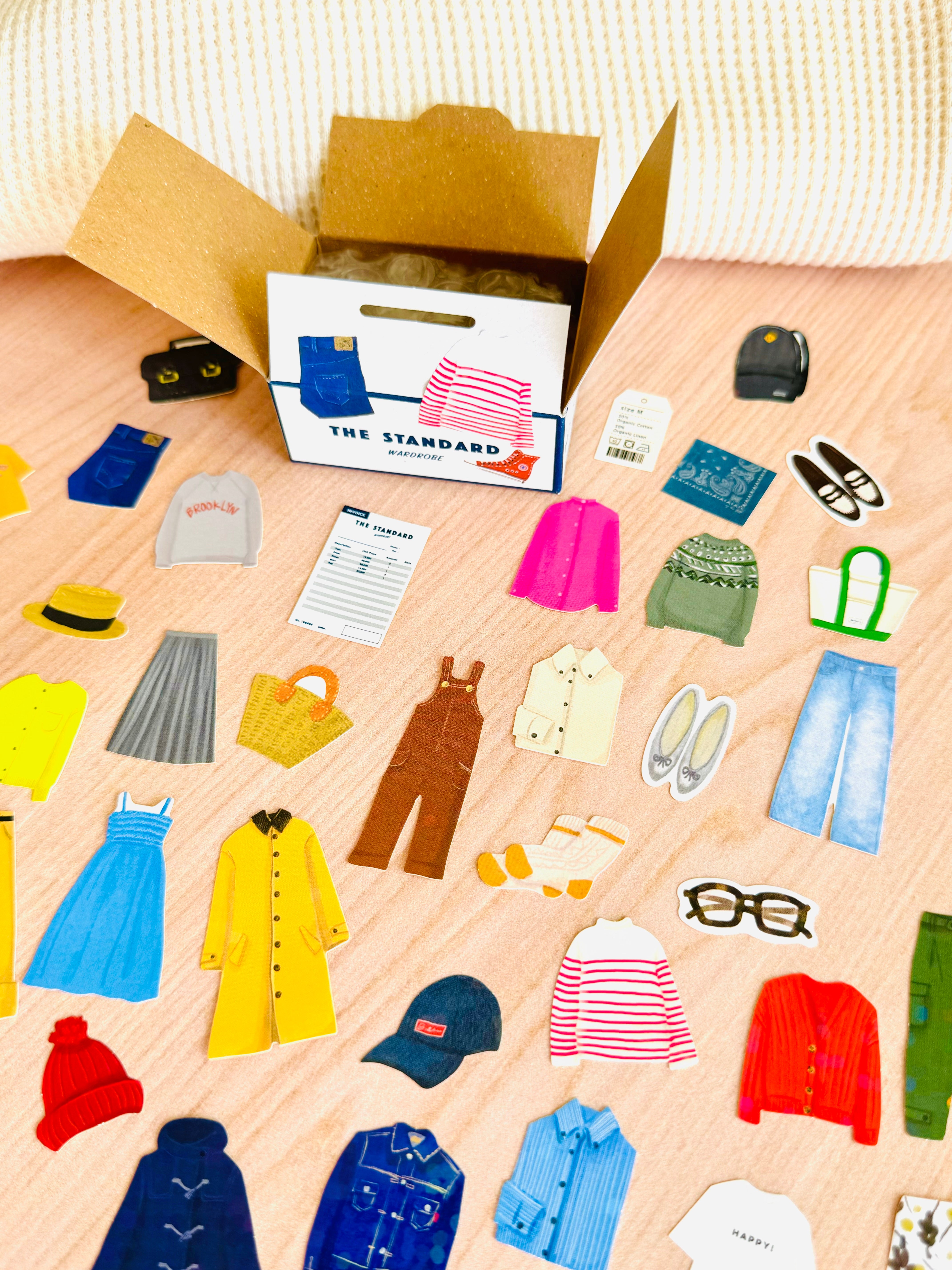 [Greeting Life] Apparel 🧥 Delivery Box flake stickers