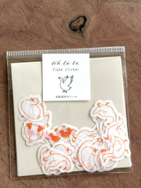 [Matoka] Ah la la Ducks flake stickers