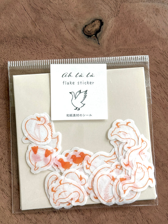 [Matoka] Ah la la Ducks flake stickers