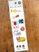 [SEAL-DO] Shinzi Katoh x Rush Delivery sticker sheet - set of 2