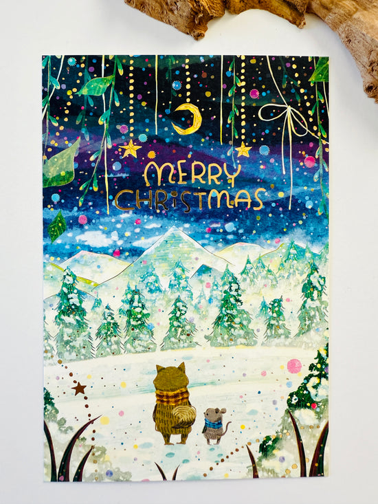 [Sorahana] Muumegu x Night Sky postcard