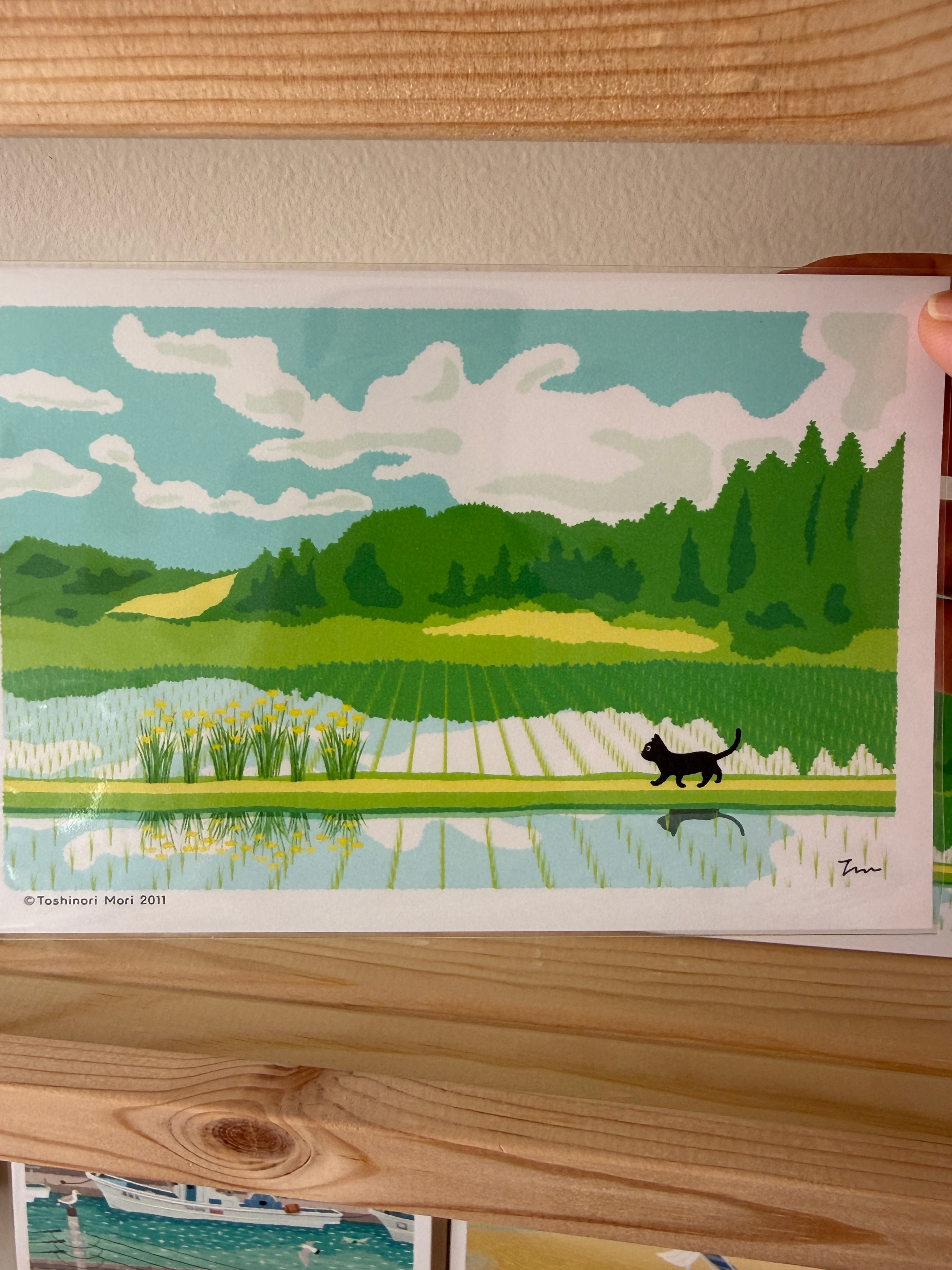 [Tabineko] Original Exclusive: Walk Way on the Sky postcard x Toshinori Mori