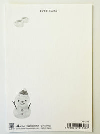 [Sorahana] Muumegu x Snowman postcard