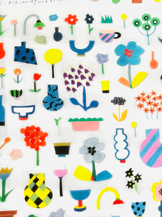 [cozyca] Plant of the Day sticker sheet x Subikiawa
