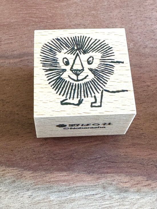 [Nobarasha] Lion Hanko rubber stamp