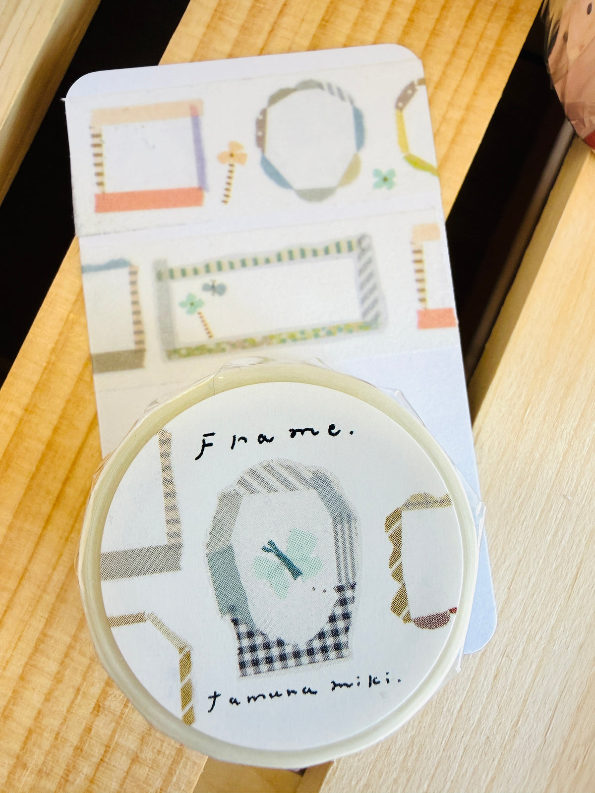 [Miki Tamura] SAIEN x Frame washi tape