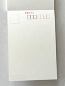 [Furukawashiko] Blank Japanese postcard note booklet