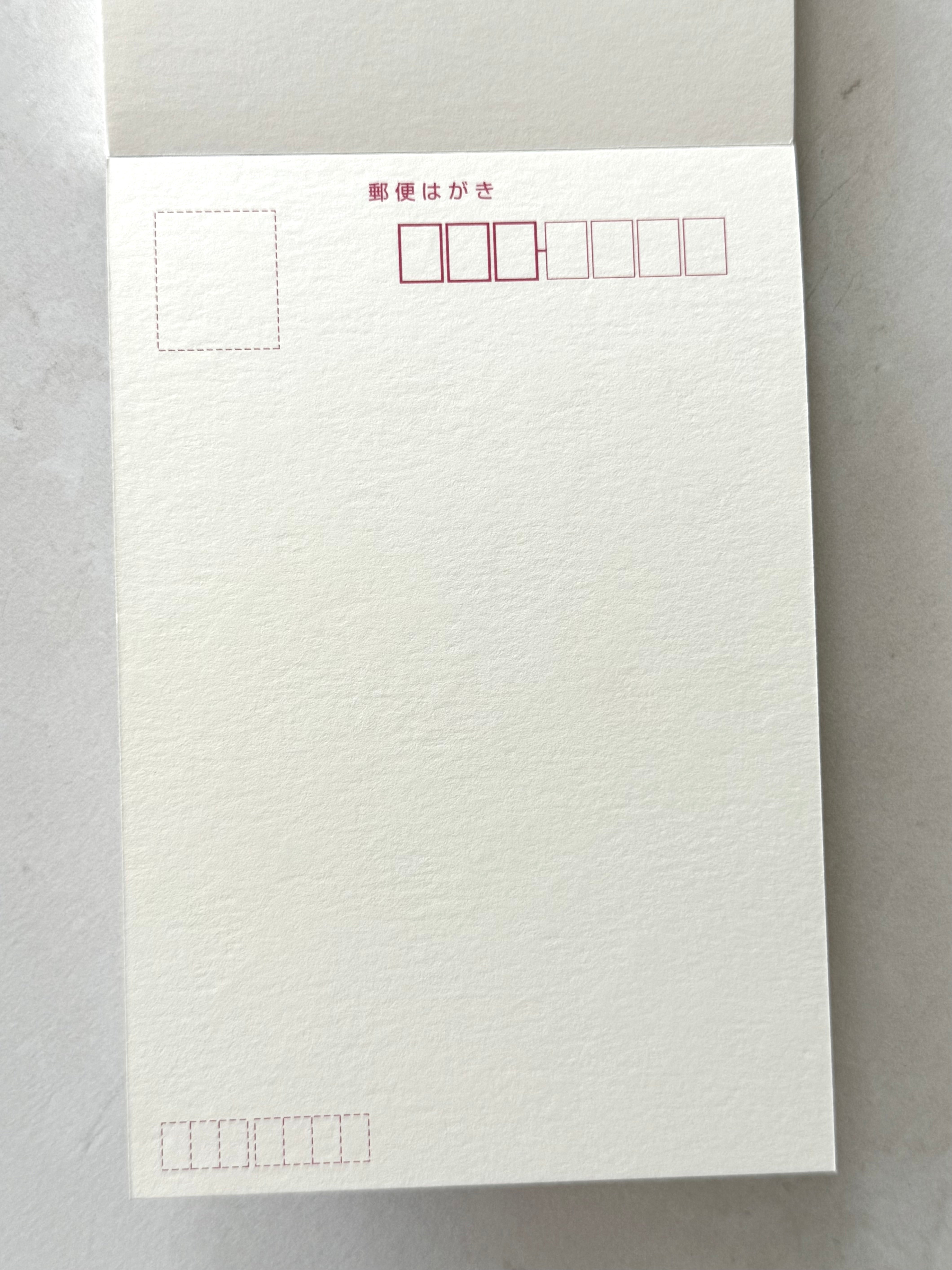 [Furukawashiko] Blank Japanese postcard note booklet
