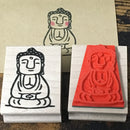 [RiraRira Hanko] Big Buddha rubber stamp