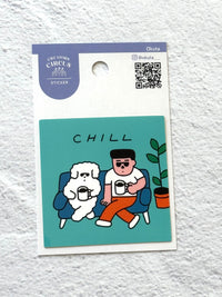[Okuta] Chill decal sticker